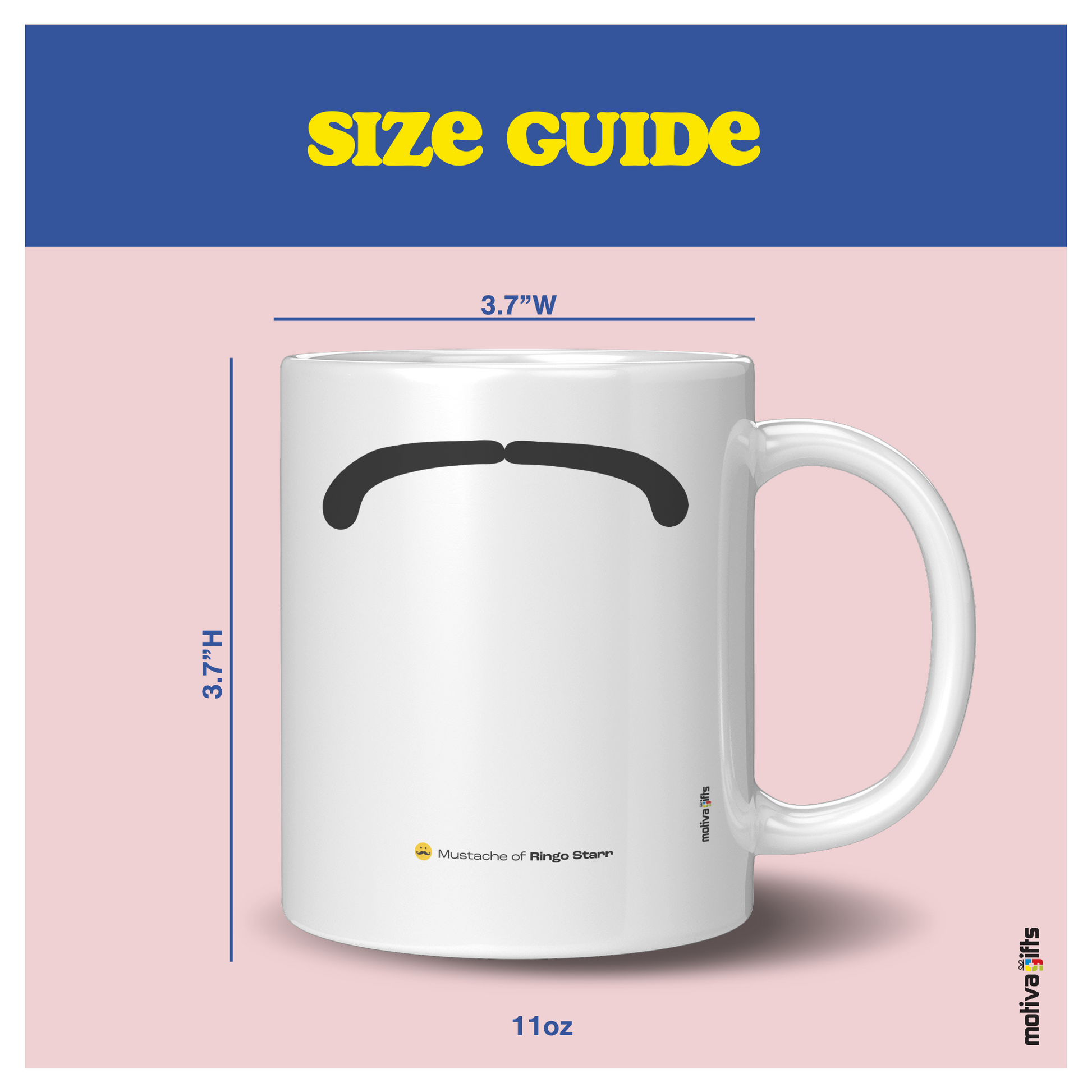 Mug Size guide 11 oz 3.7x3.7