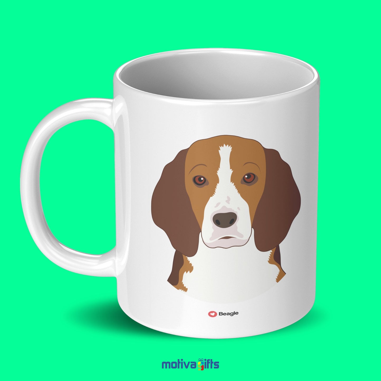 Beagle Mug Mug - #product_colour# #product_position# Motiva Gifts