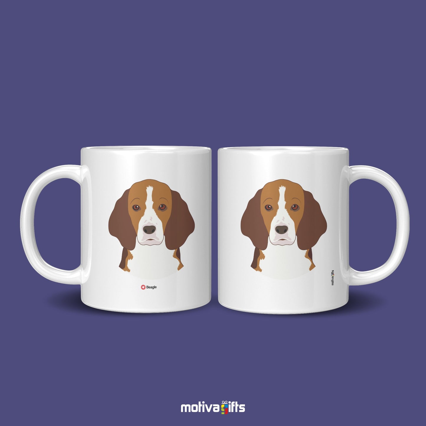 Beagle Mug Mug - #product_colour# #product_position# Motiva Gifts