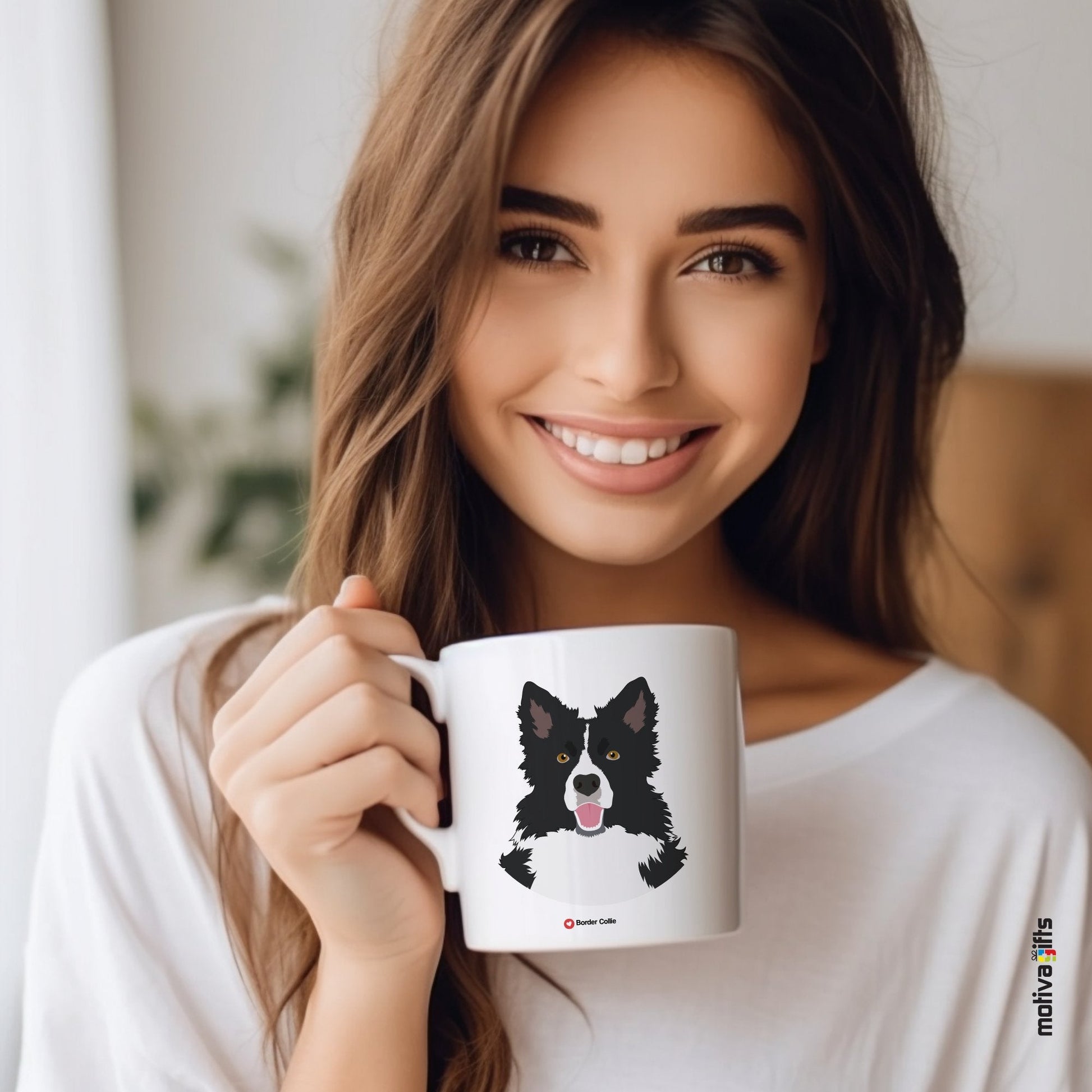 Border Collie Mug Mug - #product_colour# #product_position# Motiva Gifts