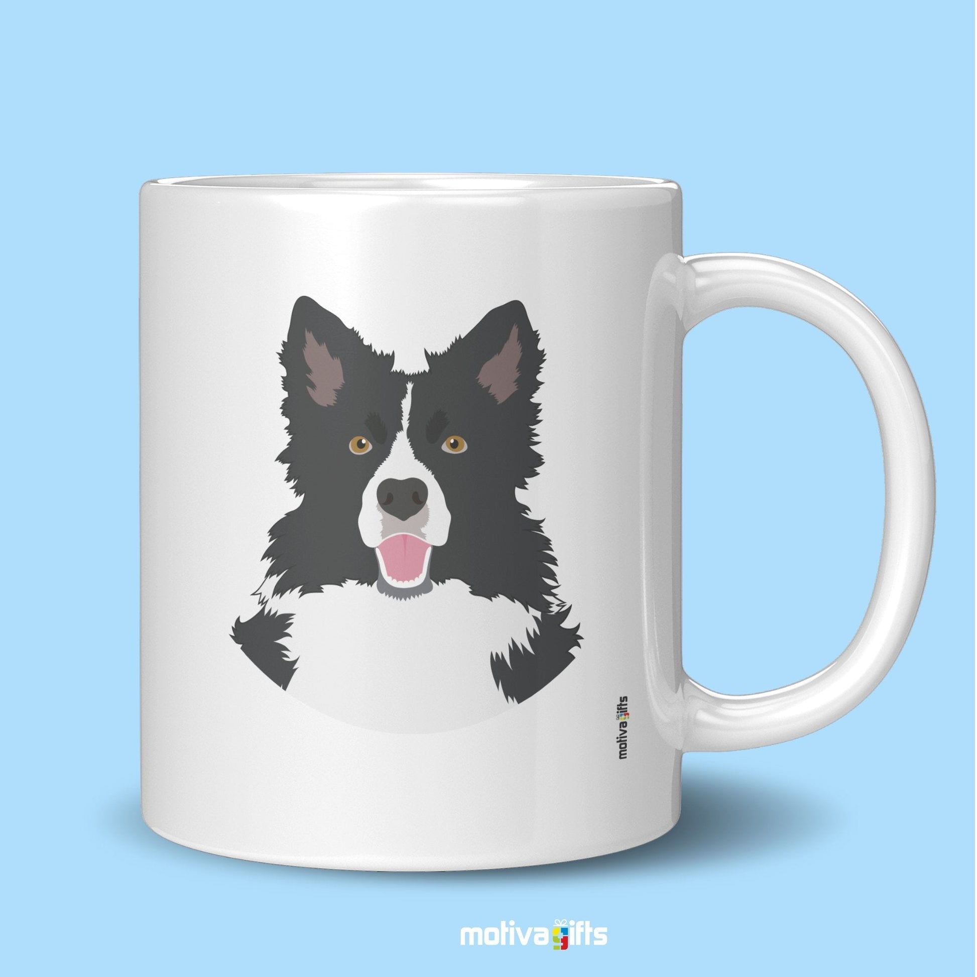 Border Collie Mug Mug - #product_colour# #product_position# Motiva Gifts