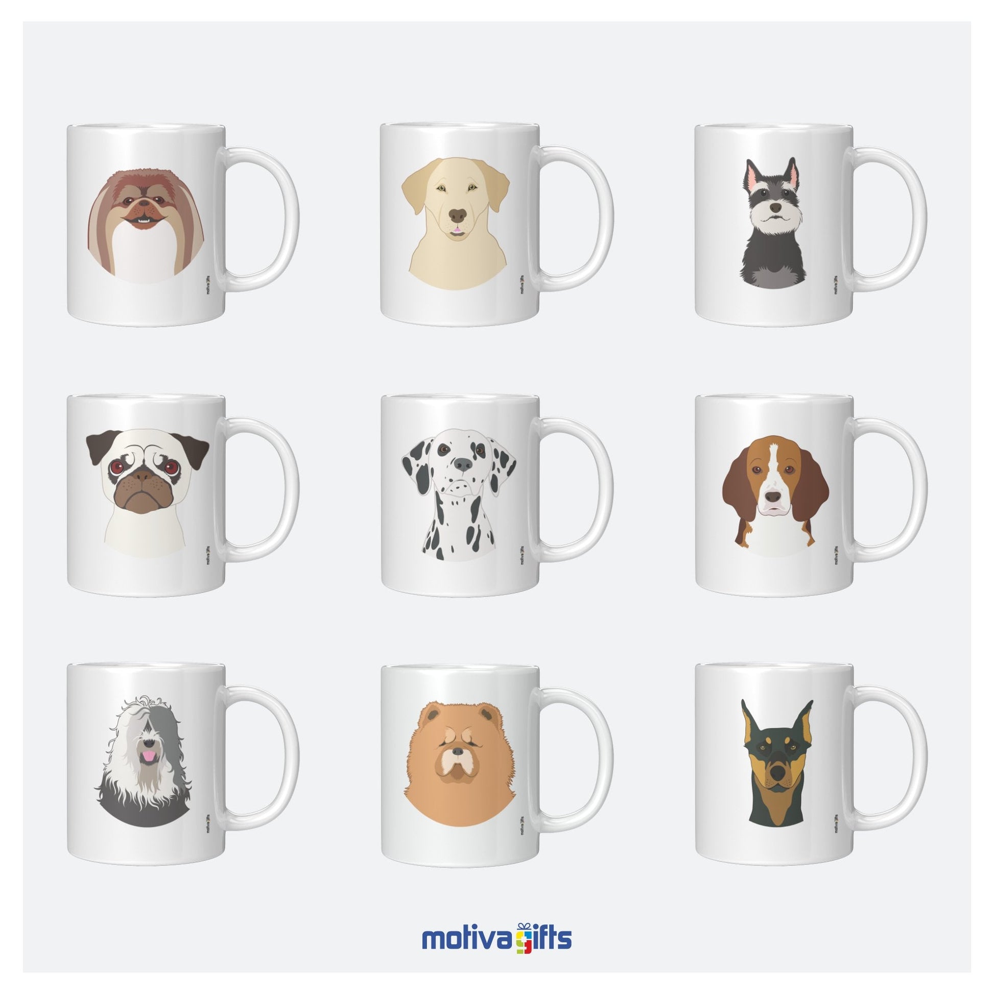 Border Collie Mug Mug - #product_colour# #product_position# Motiva Gifts