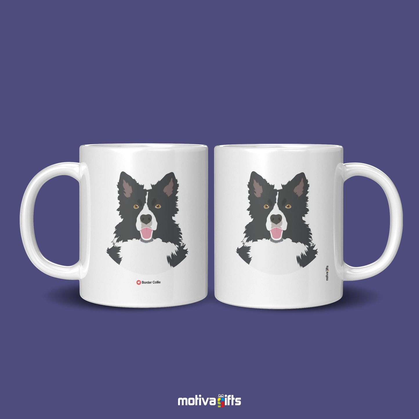 Border Collie Mug Mug - #product_colour# #product_position# Motiva Gifts