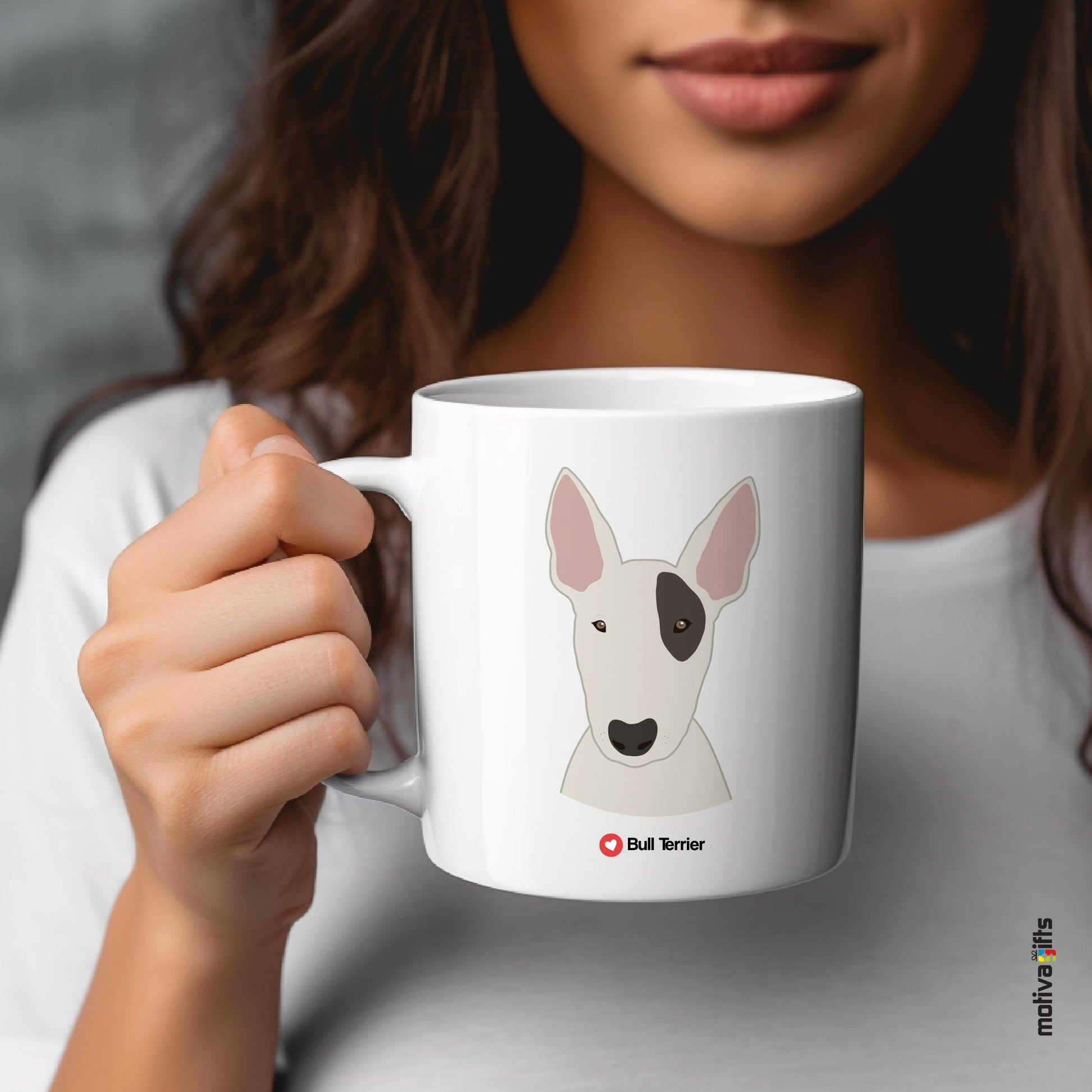 Bull Terrier Coffee Mug Mug - #product_colour# #product_position# Motiva Gifts