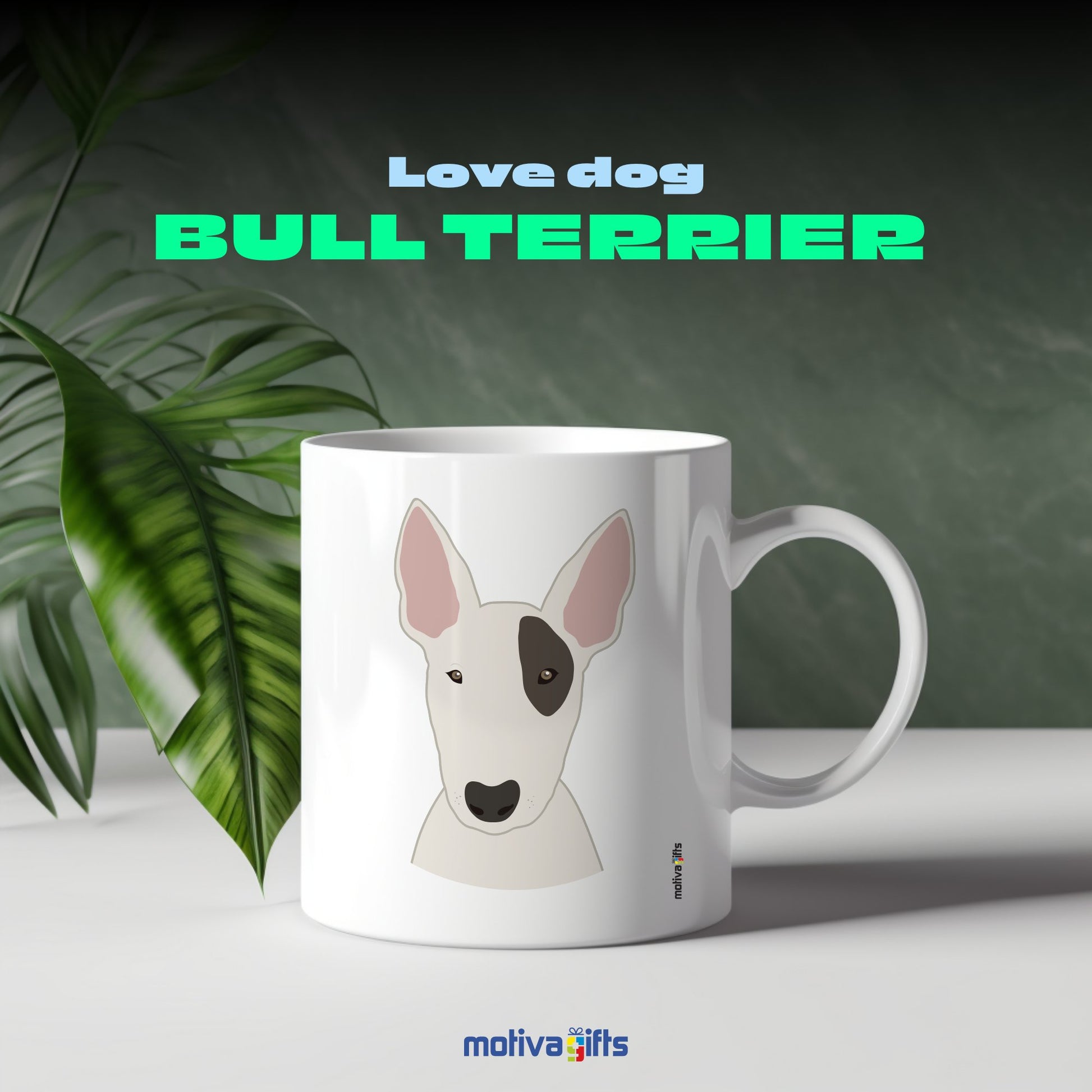 Bull Terrier Coffee Mug Mug - #product_colour# #product_position# Motiva Gifts