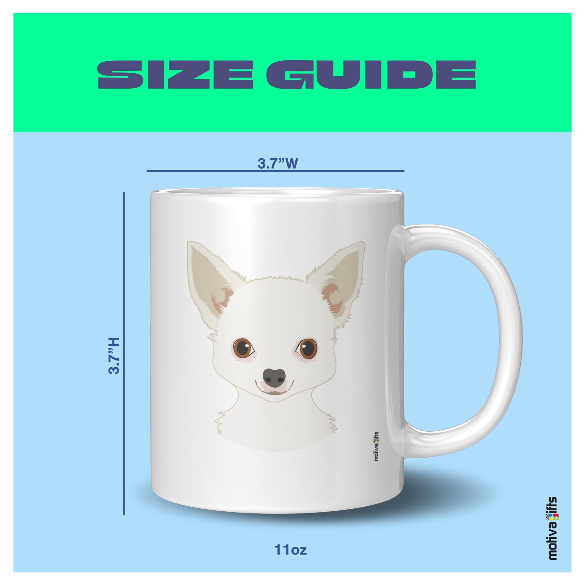 Chihuahua Coffee Mug Mug - #product_colour# #product_position# Motiva Gifts