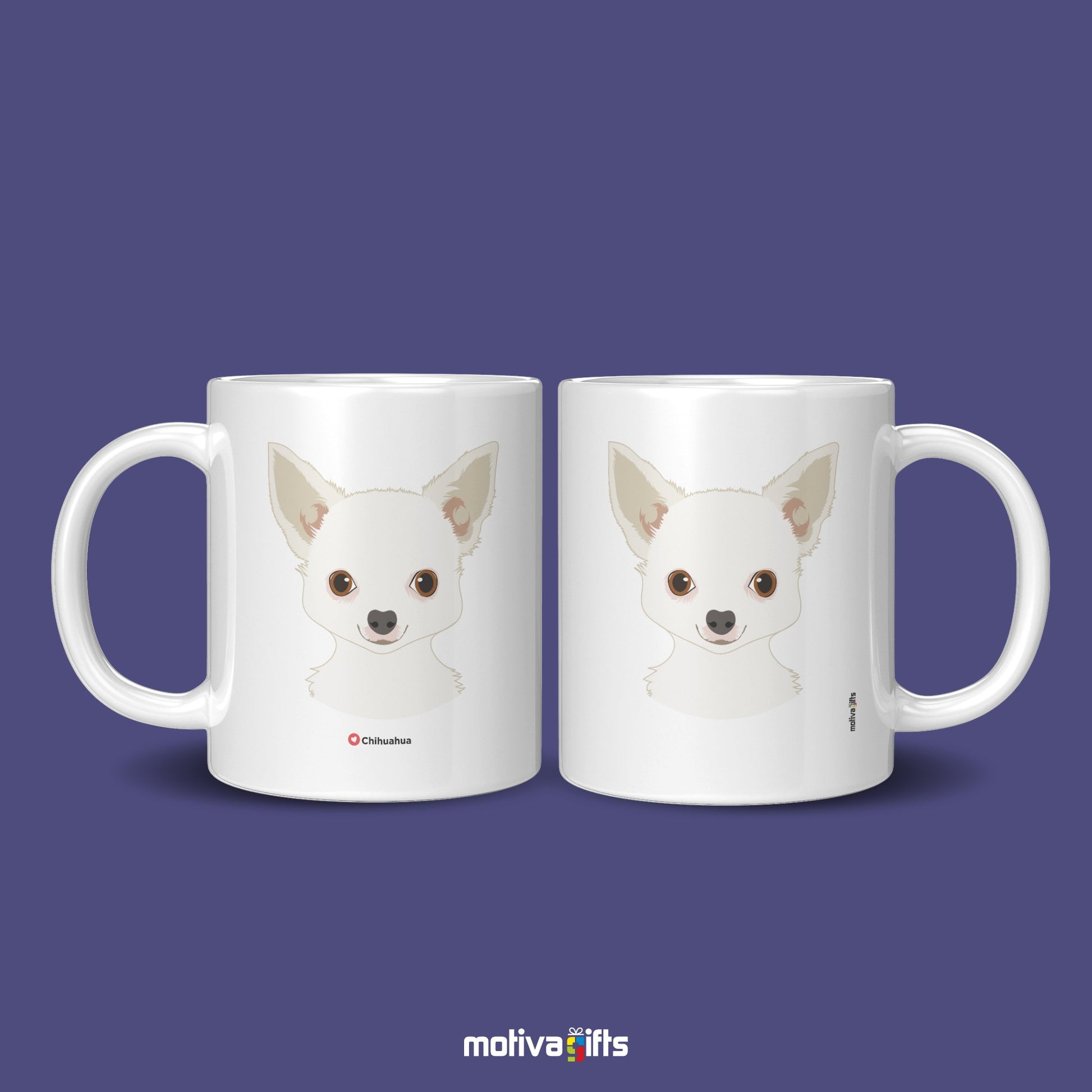 Chihuahua Coffee Mug Mug - #product_colour# #product_position# Motiva Gifts