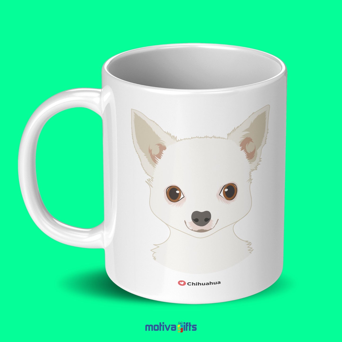 Chihuahua Coffee Mug Mug - #product_colour# #product_position# Motiva Gifts