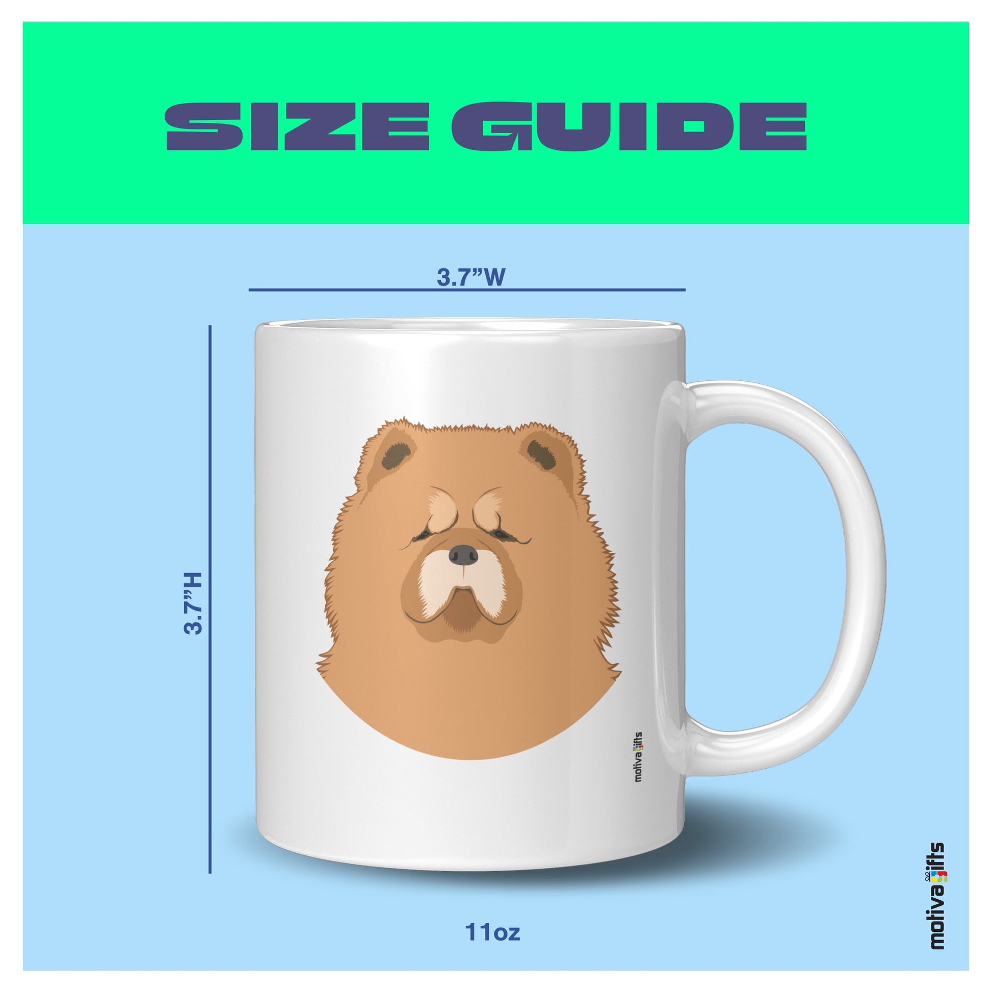 Chow Chow Coffee Mug Mug - #product_colour# #product_position# Motiva Gifts