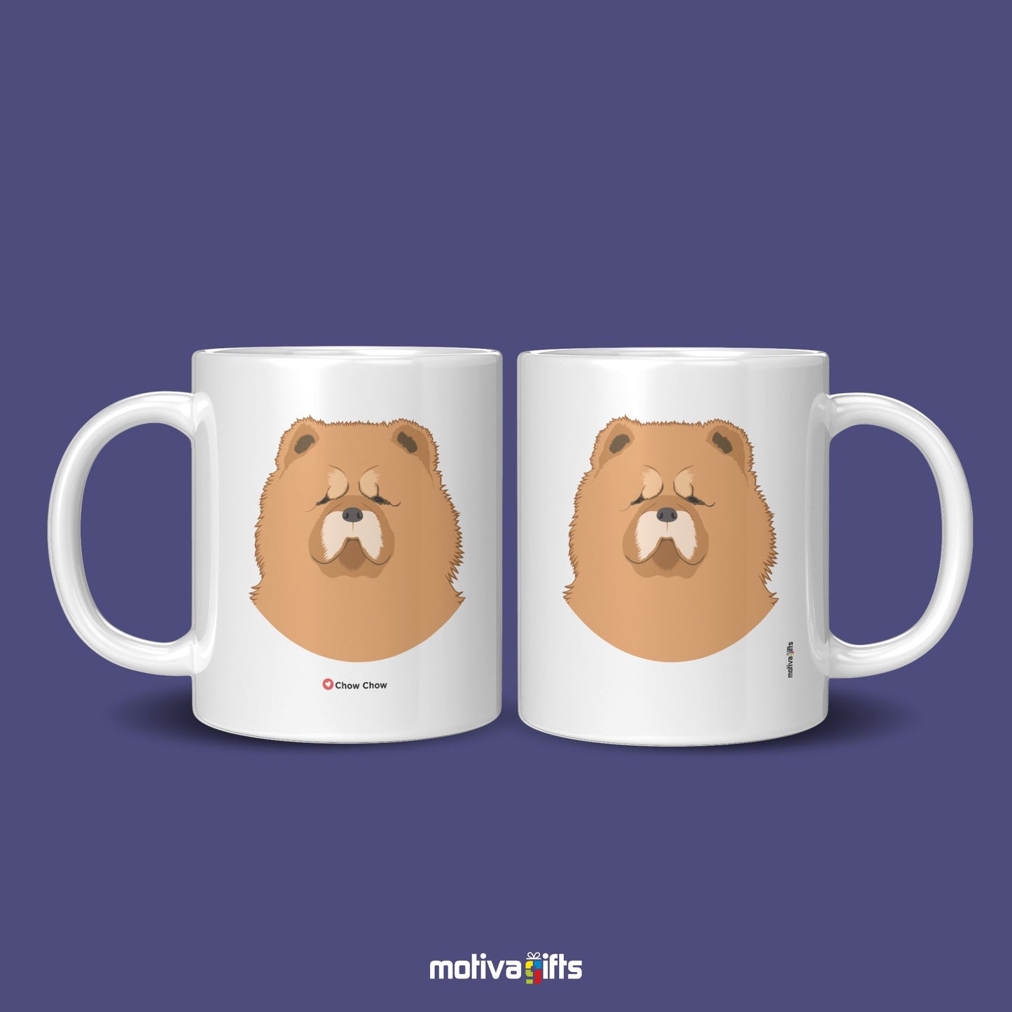 Chow Chow Coffee Mug Mug - #product_colour# #product_position# Motiva Gifts