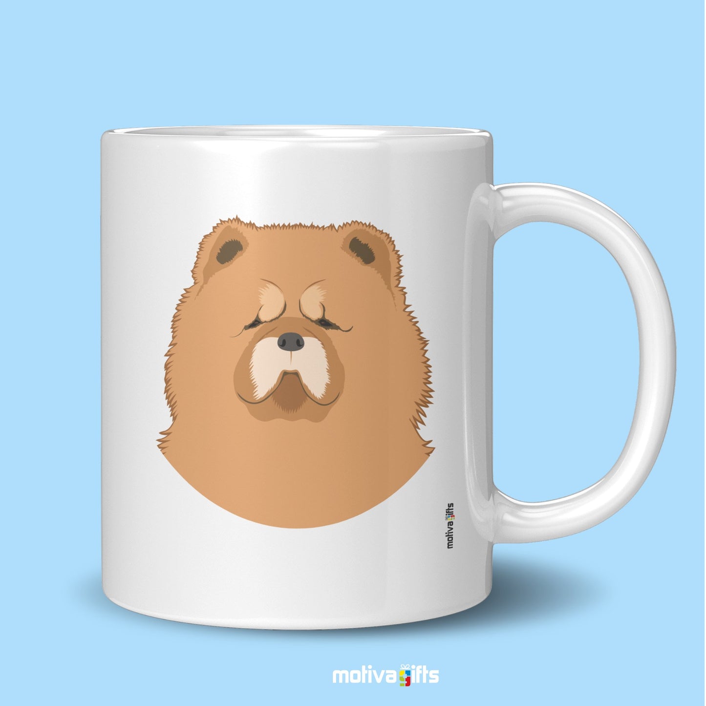 Chow Chow Coffee Mug Mug - #product_colour# #product_position# Motiva Gifts