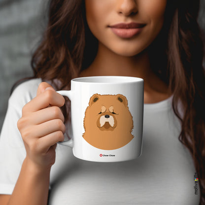 Chow Chow Coffee Mug Mug - #product_colour# #product_position# Motiva Gifts