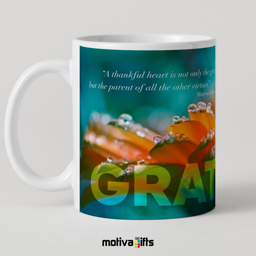 Cicero Gratitude Quote Inspiration Mug Mug - #product_colour# #product_position# Motiva Gifts