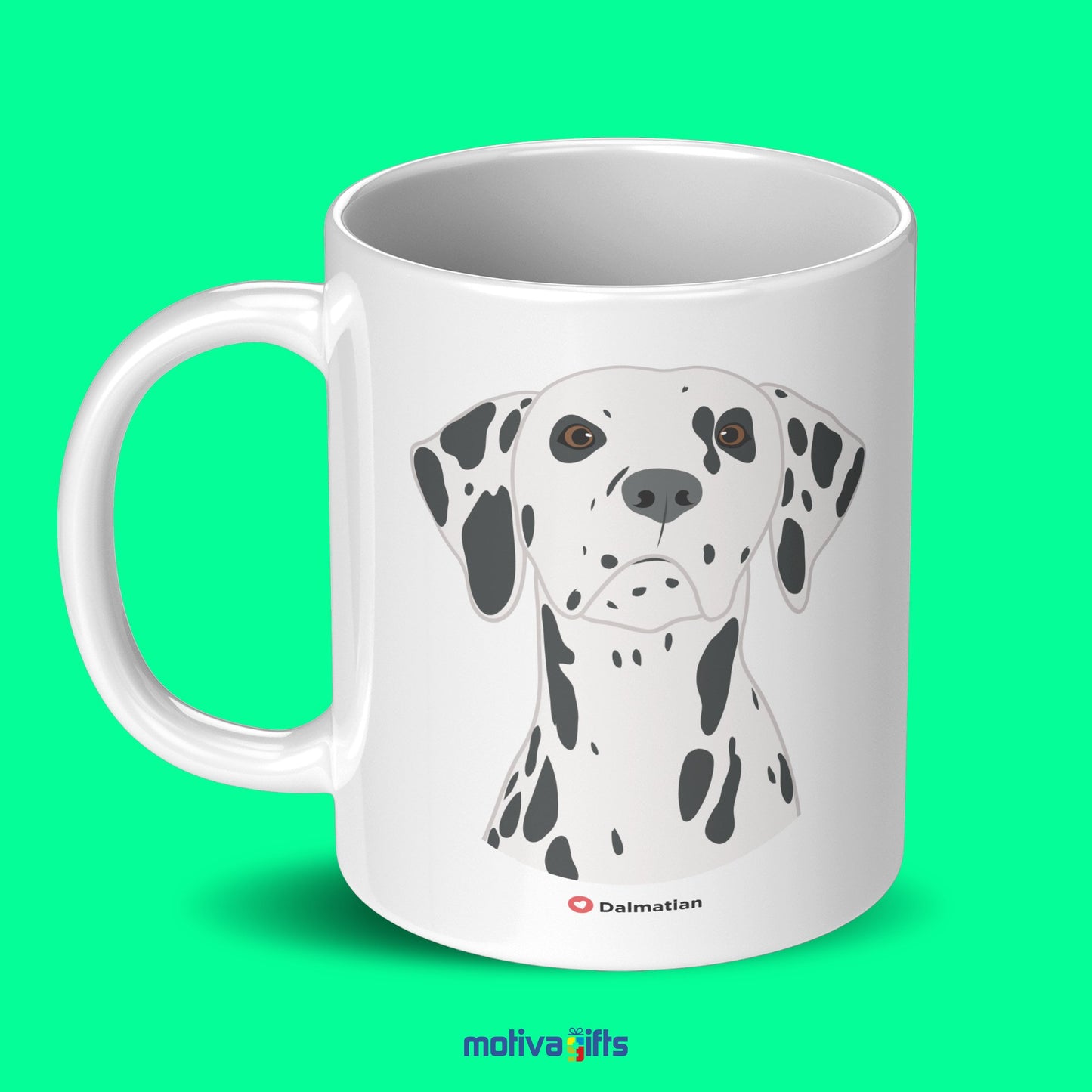 Dalmatian Coffee Mug Mug - #product_colour# #product_position# Motiva Gifts