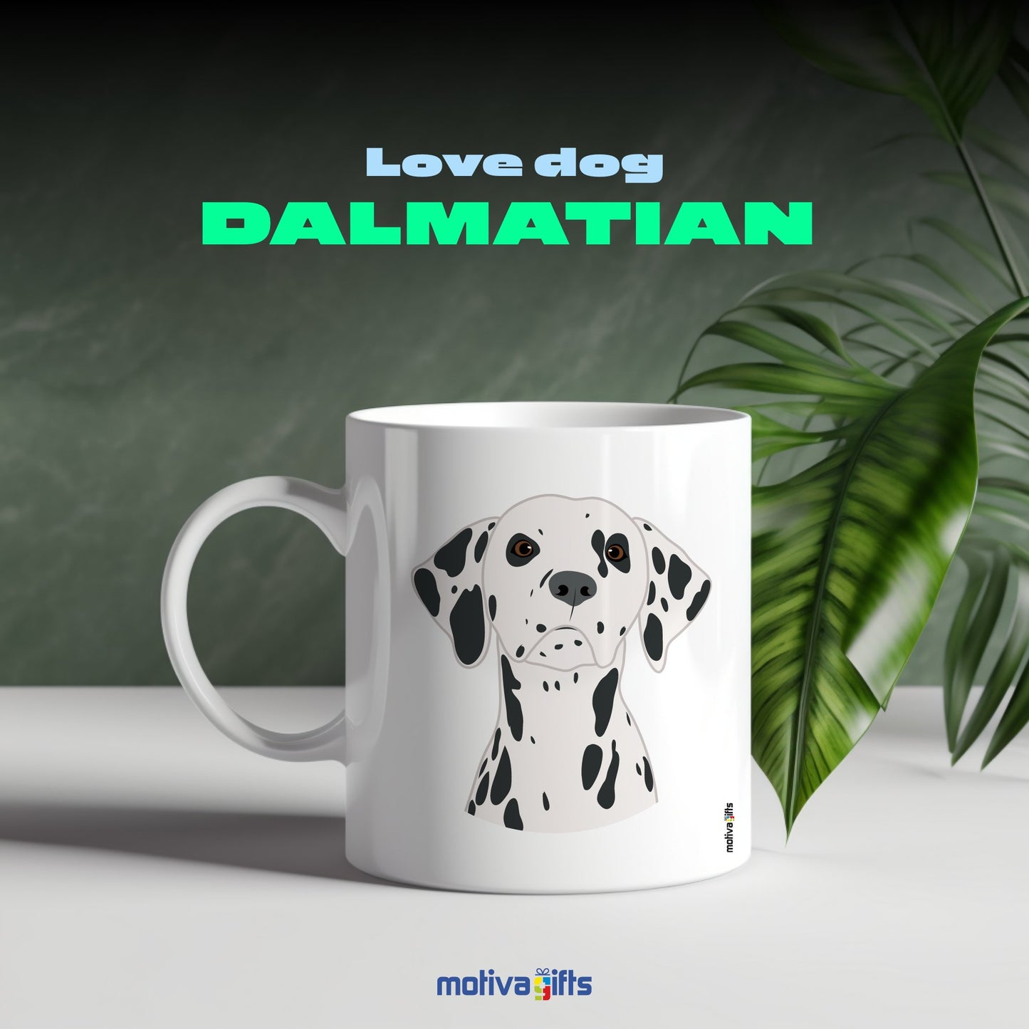 Dalmatian Coffee Mug Mug - #product_colour# #product_position# Motiva Gifts