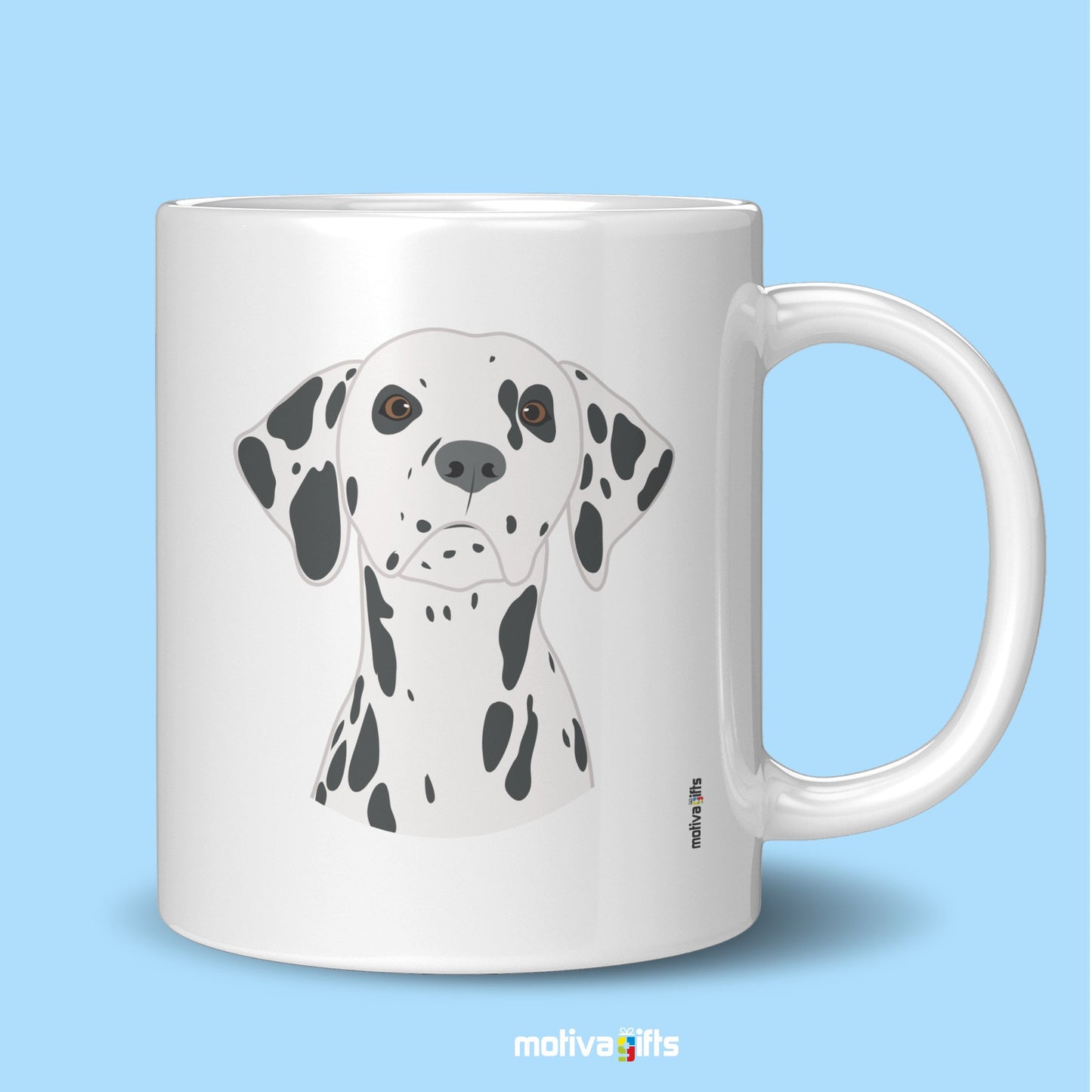 Dalmatian Coffee Mug Mug - #product_colour# #product_position# Motiva Gifts