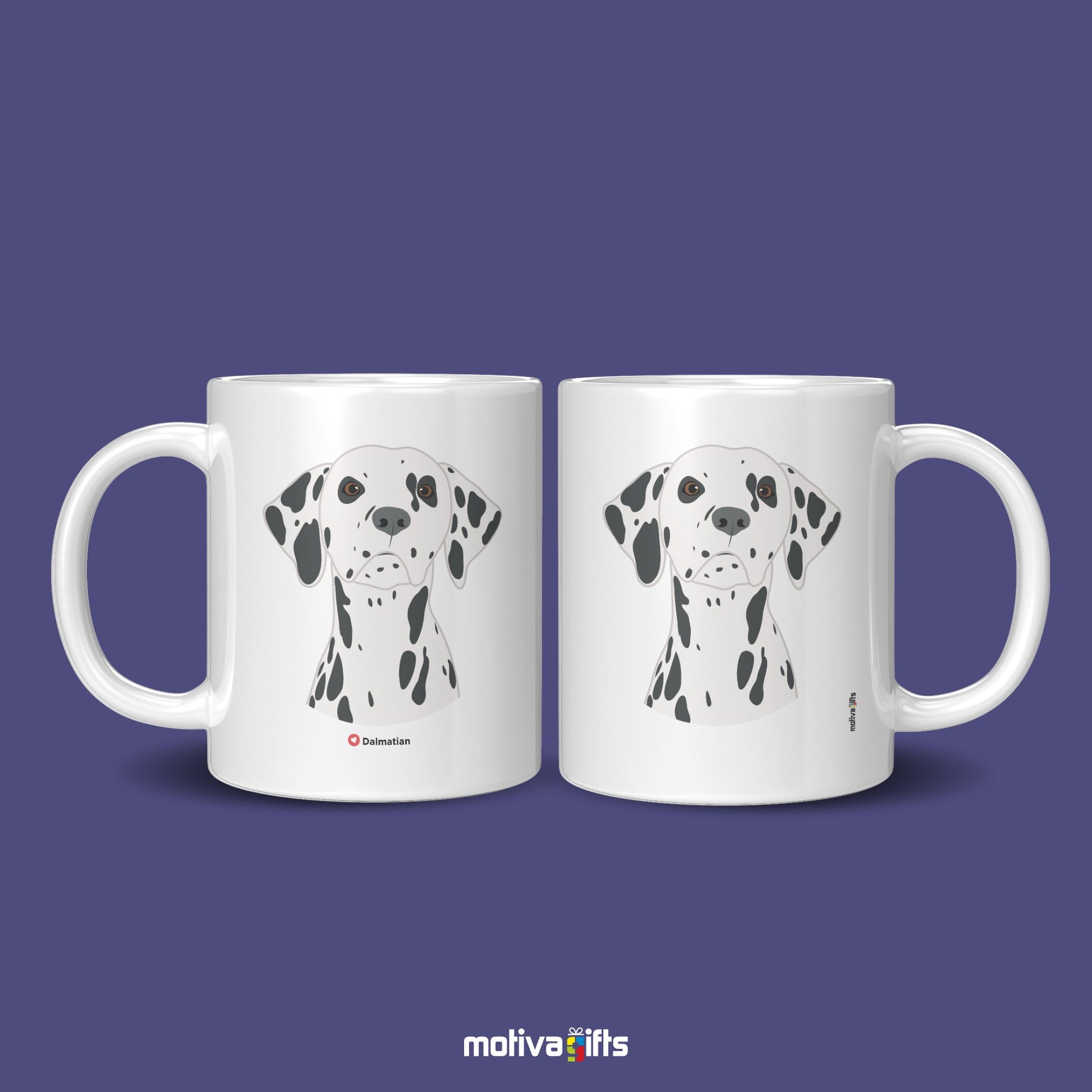 Dalmatian Coffee Mug Mug - #product_colour# #product_position# Motiva Gifts