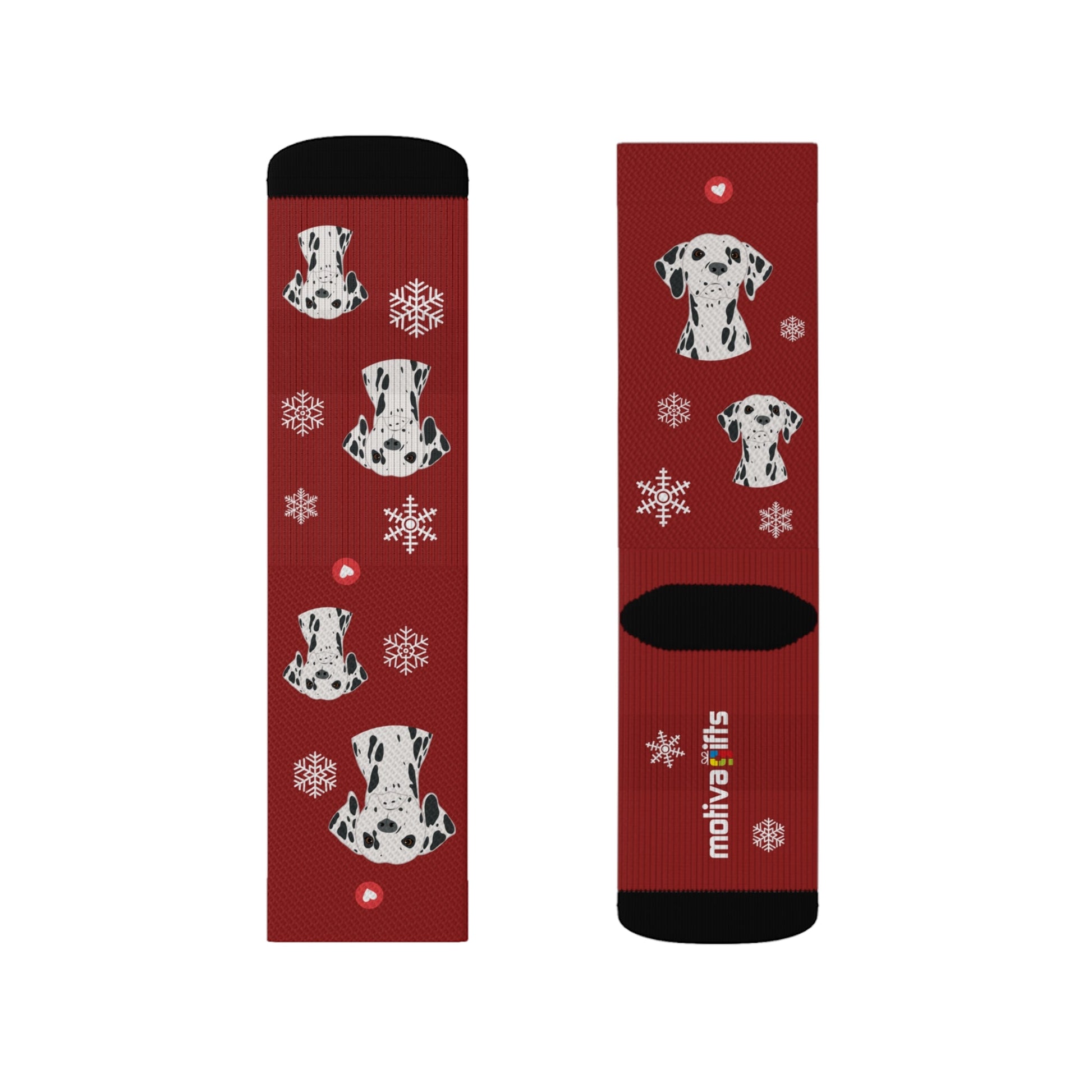 Dalmatian Socks All Over Prints - #product_colour# #product_position# Motiva Gifts