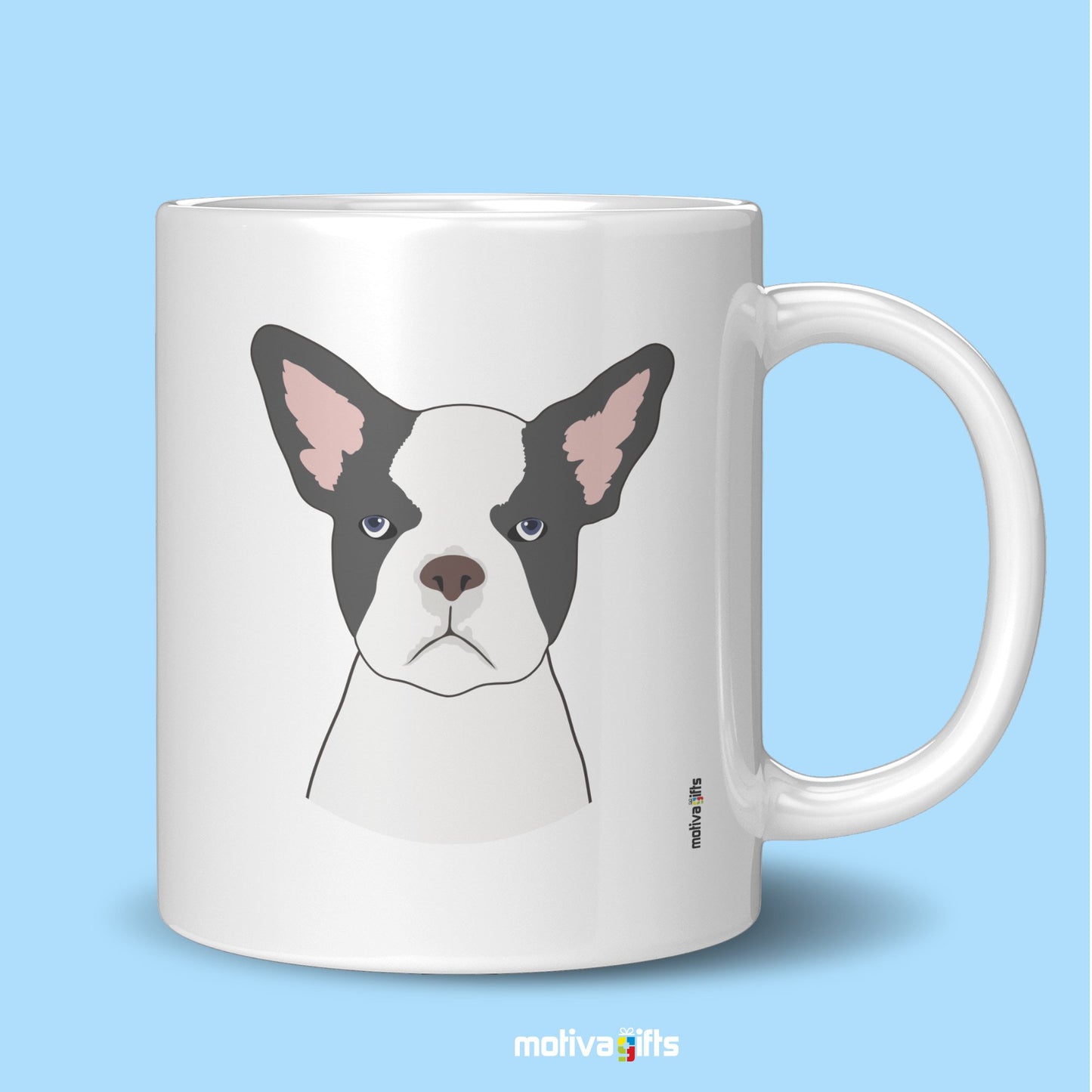 French Bulldog Coffee Mug Mug - #product_colour# #product_position# Motiva Gifts