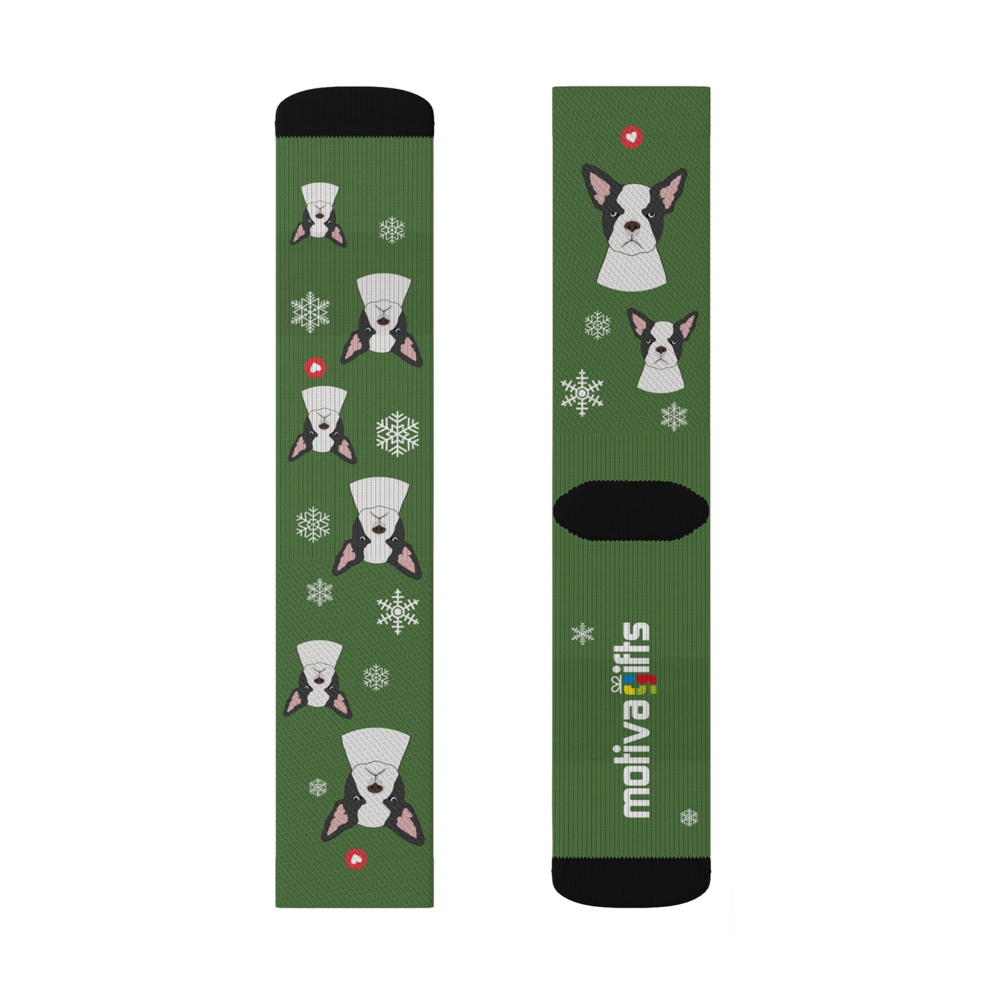 French Bulldog Socks All Over Prints - #product_colour# #product_position# Motiva Gifts