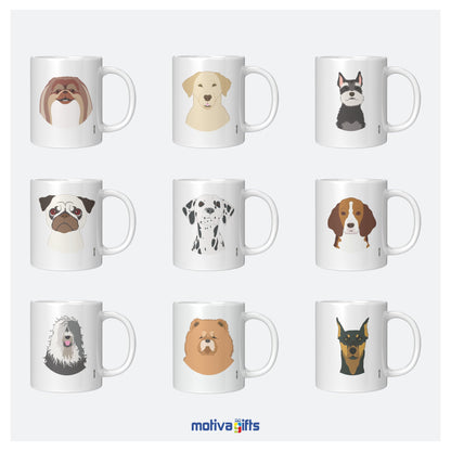 Golden Retriever Coffee Mug Mug - #product_colour# #product_position# Motiva Gifts